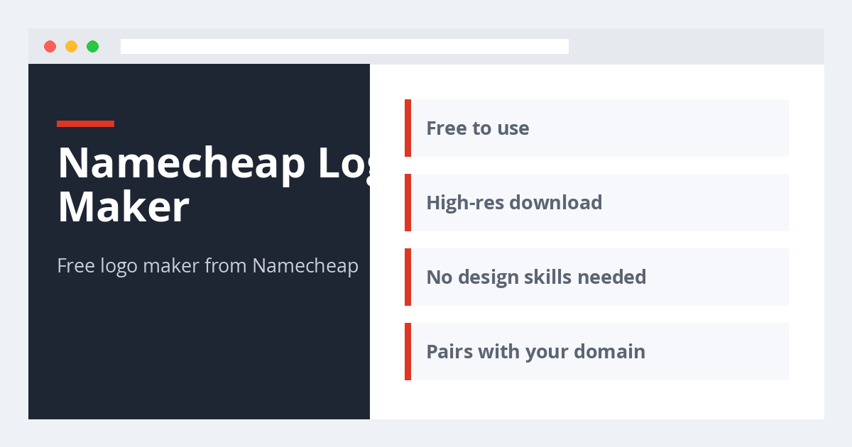 Namecheap Logo Maker logo maker