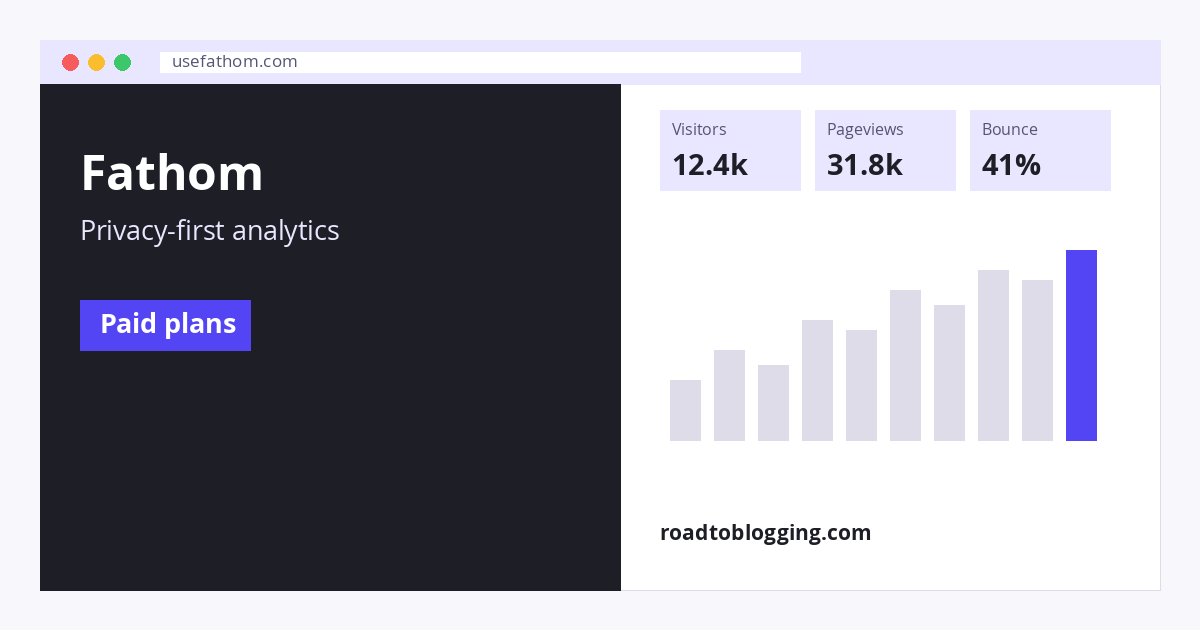 Fathom analytics