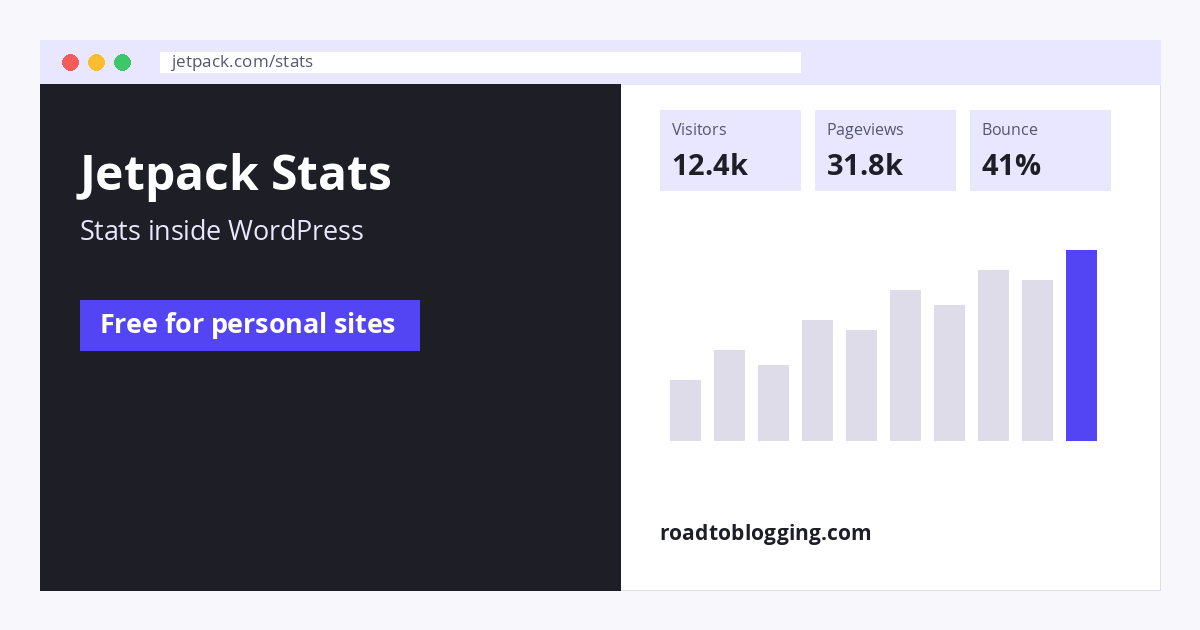 Jetpack Stats analytics