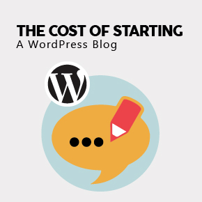 The cost of starting a WordPress blog